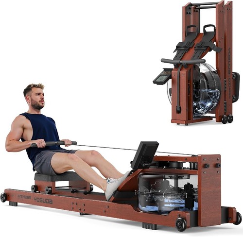 Water rowing machine foldable - rowing,