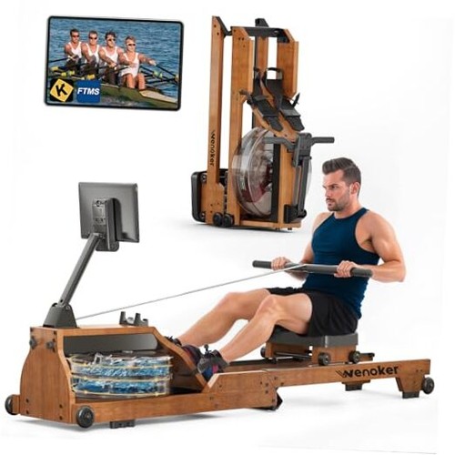 Water rowing machine for home - machine,