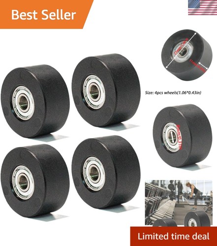 4pcs nylon water rower - rower, wheels