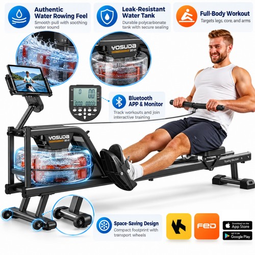 Yosuda magnetic rowing machine - yosuda,