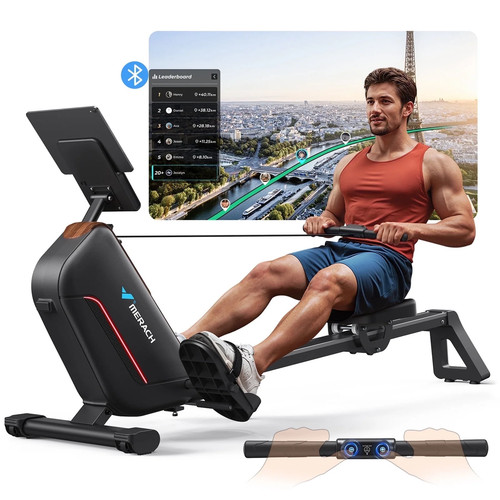 Compact home rowing machine - home,