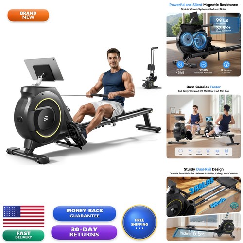 Rowing machine 350 capacity - rowing,