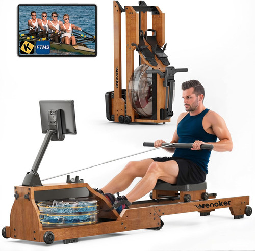 Water rowing machine for home - machine,