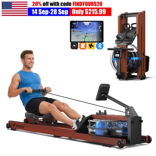 Merach water rowing machines - rowing,