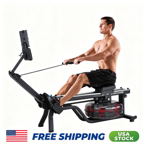 Water rowing machines for - water,