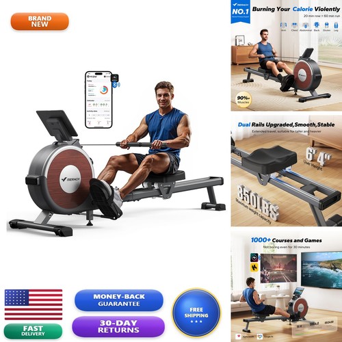 Merach q1s rowing machine - machine, 16